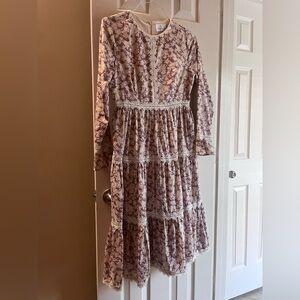 Dainty Jewells Floral Long Sleeve Dress